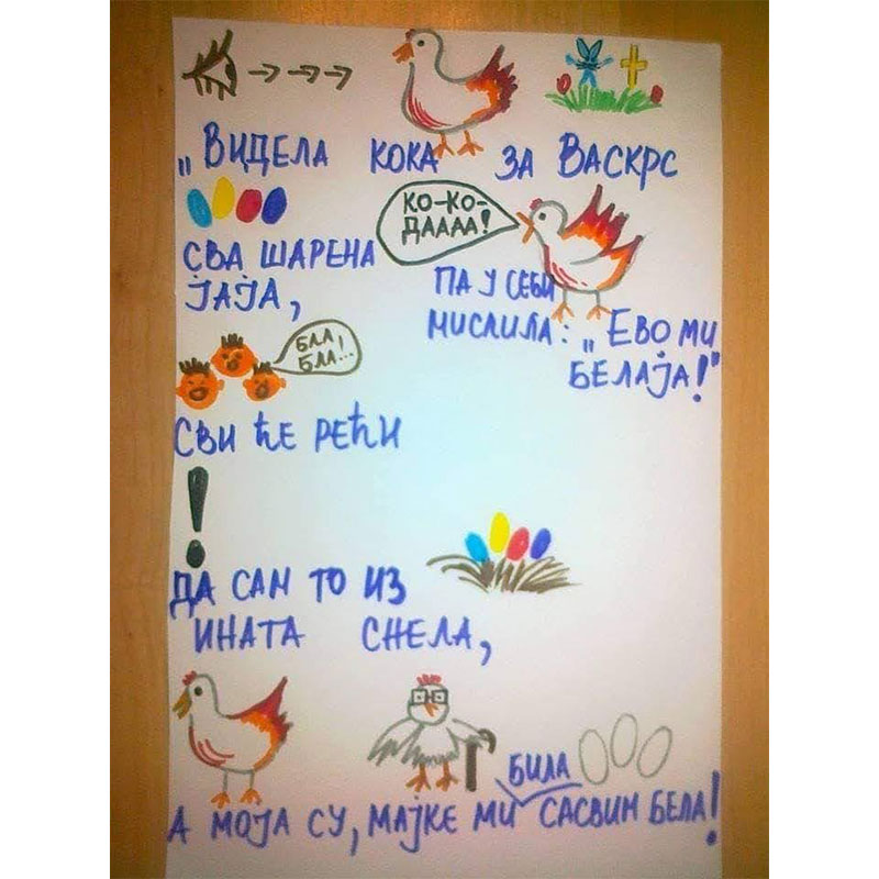 Pesma za decu o Uskrsu Pesma za decu o Uskrsu